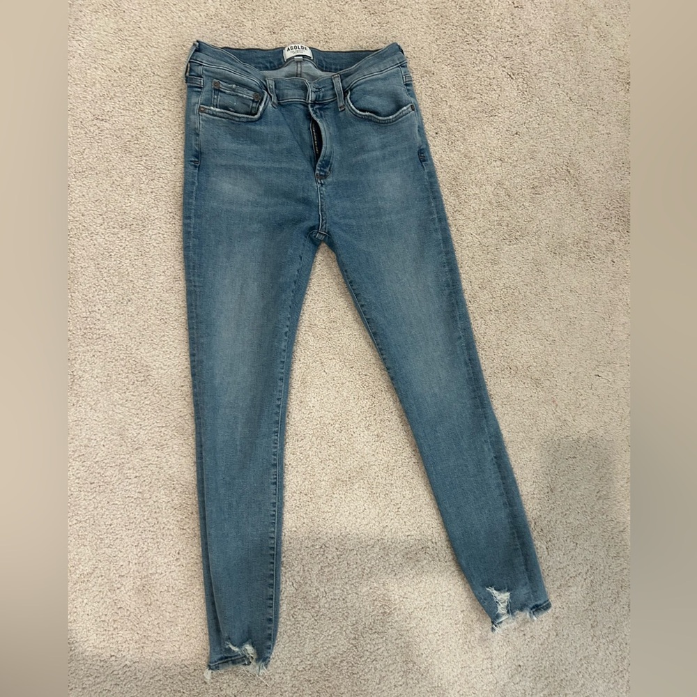 Agolde Sophie High Rise Skinny Jeans - Picture 5 of 14